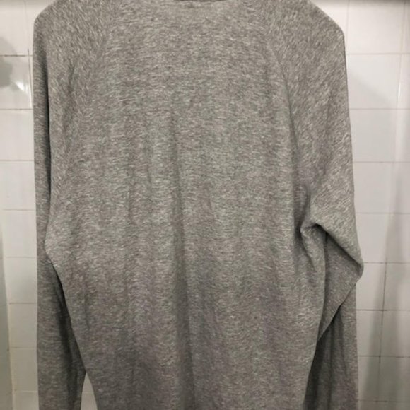 MENS JAMES PERSE JERSEY GREY CREWNECK SWEATER  MADE IN THE USA - Picture 2 of 7